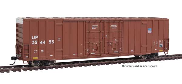 910-3027 WalthersMainline 60' High Cube Plate F Boxcar - Ready to Run -- Union Pacific(R) #354543
