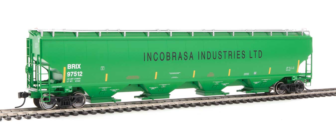920-105858 WalthersProto HO 67ft Trinity 6351 4-Bay Covered Hopper, Incobrasa Industries Limited BRIX #97512