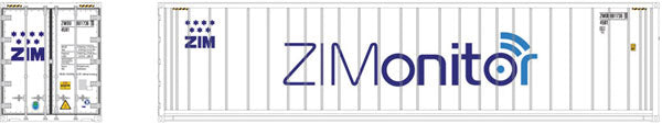 150-20006731 Atlas HO 40' Containers ZIM
