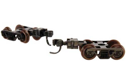 150-22081 Atlas N -- 70-Ton Roller Bearing Trucks w/ Accumate Couplers