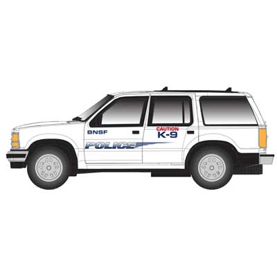 150-30000156 Atlas HO Ford Explorer - BNSF Police