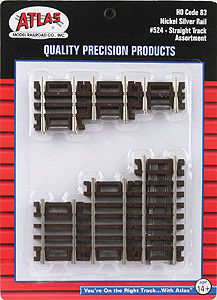 150-524 Atlas HO Code 83 -- Assorted Straight