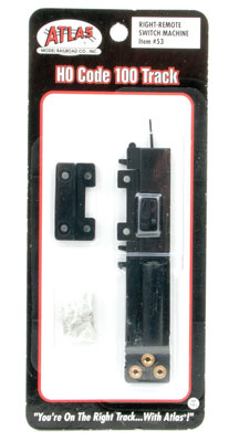 150-53 Atlas HO Code 83 -- Right Hand Remote Switch Machine