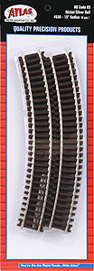 150-530 Atlas HO Code 83 -- 15" Radius Curve