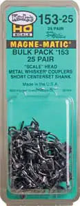 380-15325 Kadee HO #153 Couplers - 25 Pair