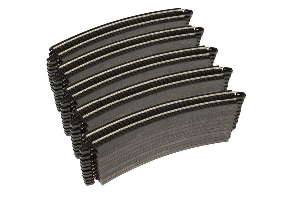 160-44480 Bachmann HO 18" Radius Curve - Black Roadbed
