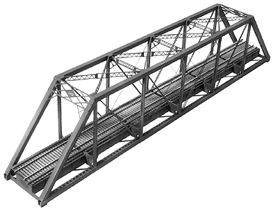 210-1902 Central Valley HO Pratt Truss Bridge