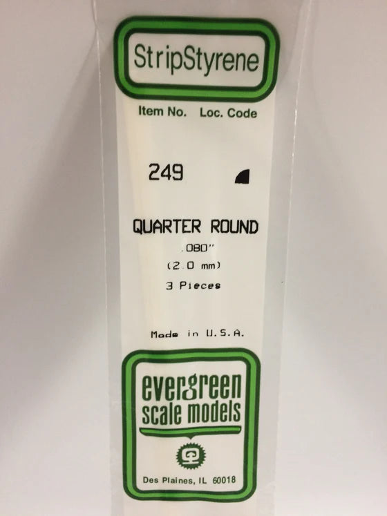 269-249 Evergreen Quarter Round -- .080
