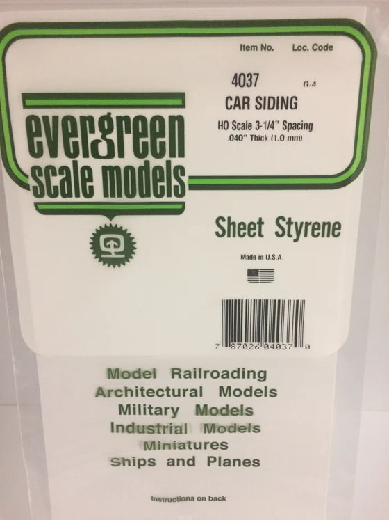 269-4037 Evergreen Car Siding