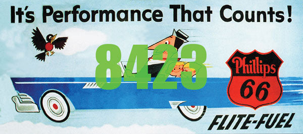 293-8423 Tichy HO Billboard - Phillips 66