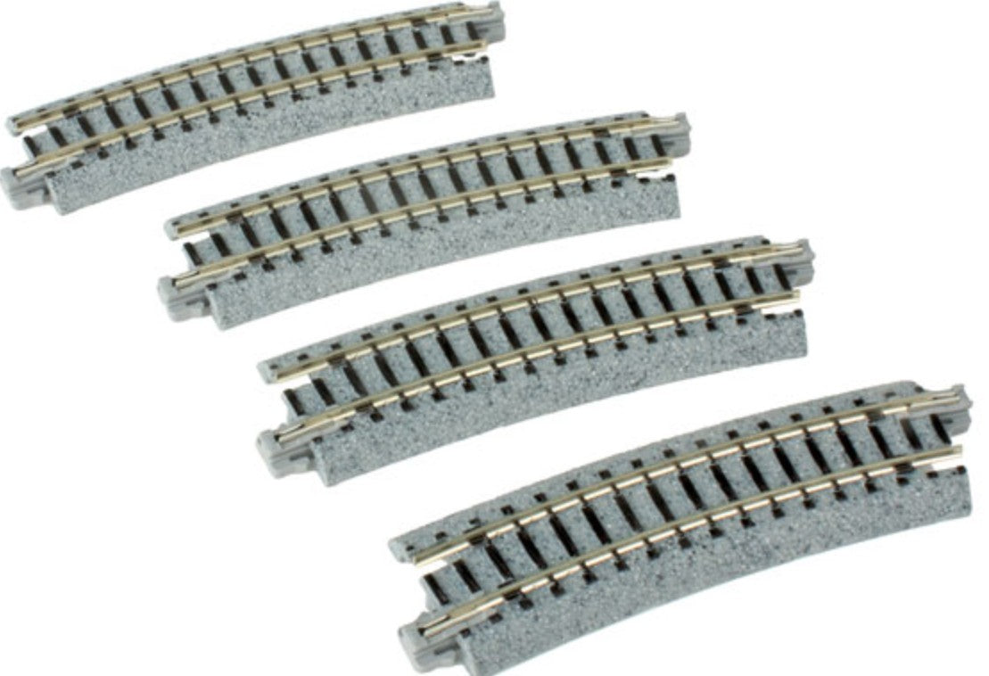 381-20121 Kato N 12-3/8" Radius Curve - 15°