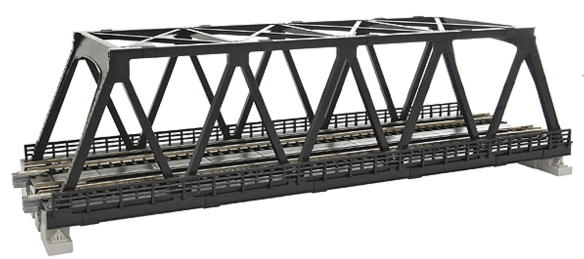381-20437 Kato N 9-3/4" Double Track Truss Bridge - Silver
