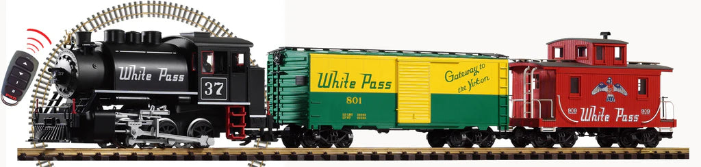 P38109 PIKO G White Pass (WP&YR) R/C Starter Set