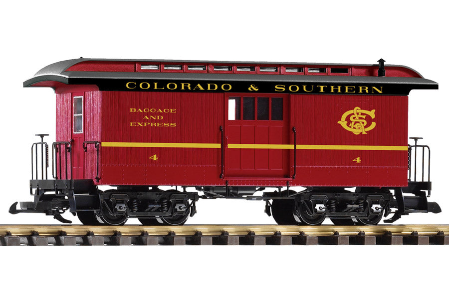 C&S Wood Baggage Car (G-Scale)