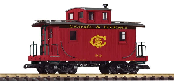38969 PIKO G C&S Wood Caboose