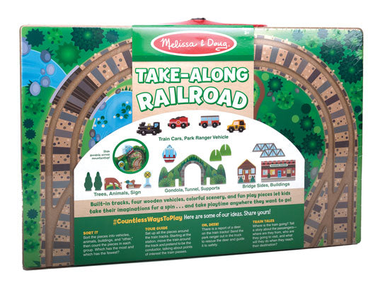 488-30140 Melissa & Doug - Take Along Railroad