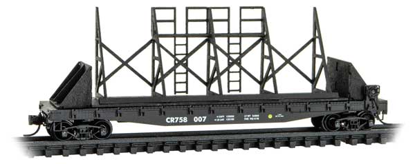 489-4500790 MTL N Flatcar CR #758007
