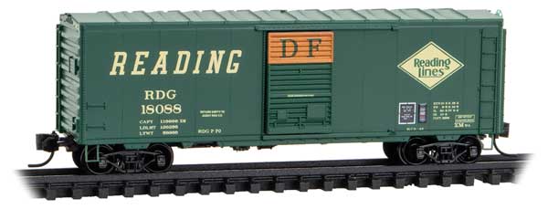 489-7300350 MTL N 40' Boxcar RDG #18088