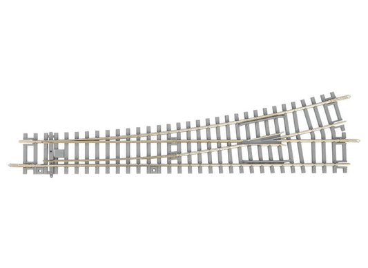Concrete Tie Left Switch WL, R9, 239mm (HO-Scale)