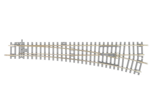Concrete Tie Right Switch WL, R9, 239mm (HO-Scale)