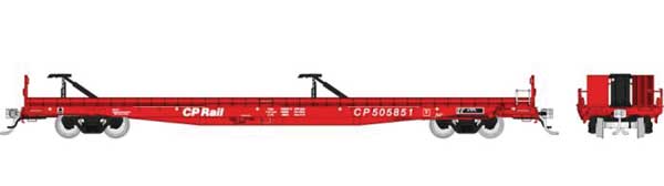 606-151003A Rapido HO Piggyback Flatcar -- CP