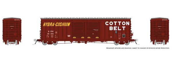 606-170003A Rapido HO PC&F B-70-69 Boxcar -- SSW