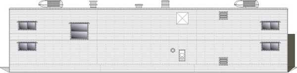 606-138204 Rapido HO Sleeper Trailer