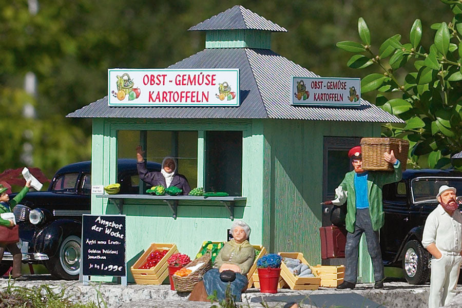 Fresh Produce Stand, Building Kit (G-Scale)