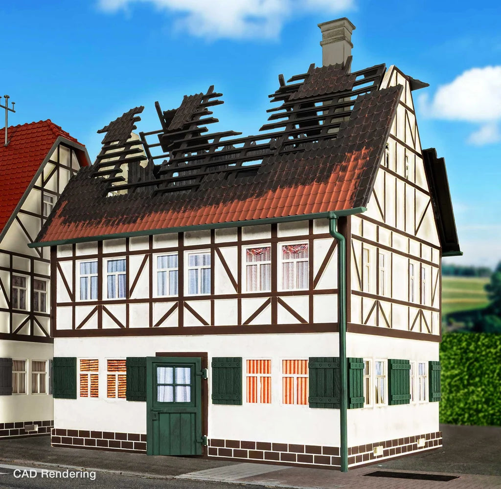 65011 PIKO G Burned House