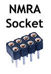 745-1253 TCS Extension Plug for NMRA 8 Pin