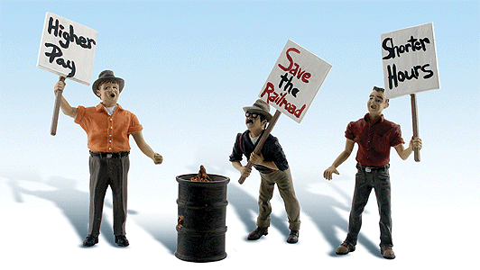 785-2557 WS G Striking Picketers