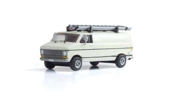 785-5366 WS HO Modern Era Work Van White