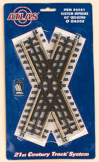 151-6081 Atlas O -- 45 Degree Crossing
