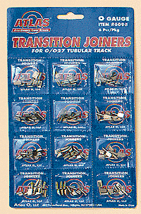 151-6095 Atlas O -- Transition Rail Joiners