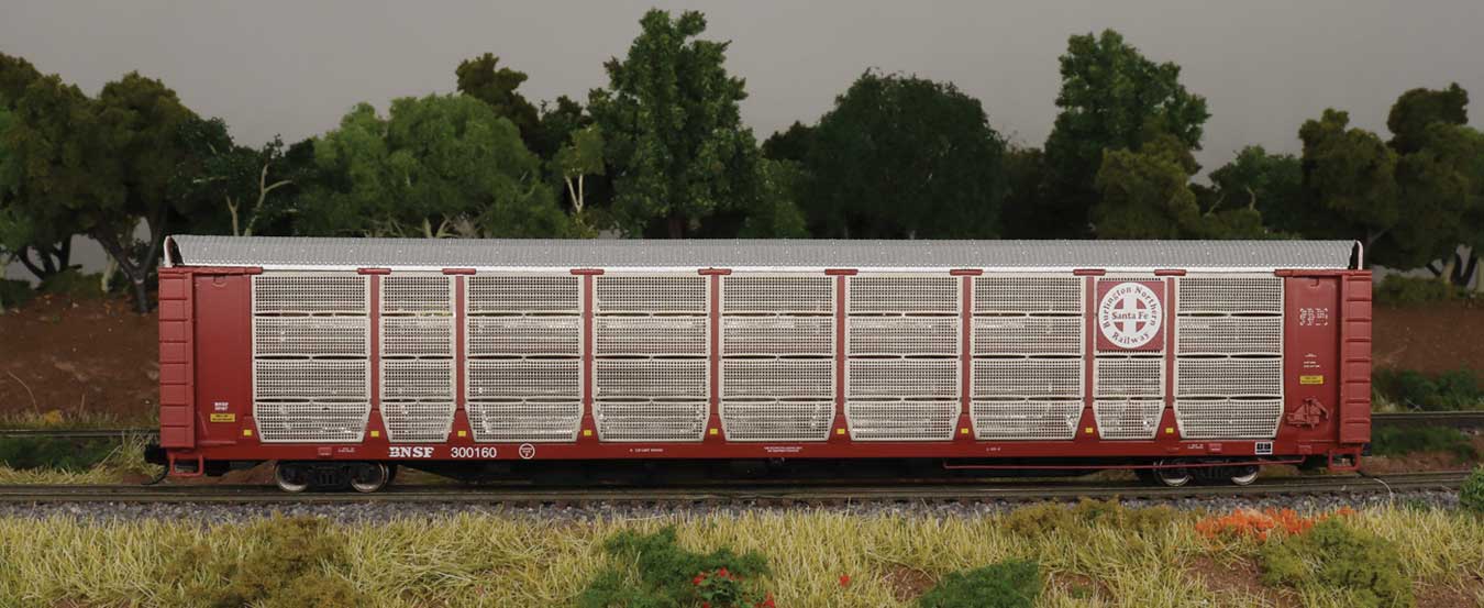 85-194100 IRC N Bi-Level Auto Rack -- BNSF #300215