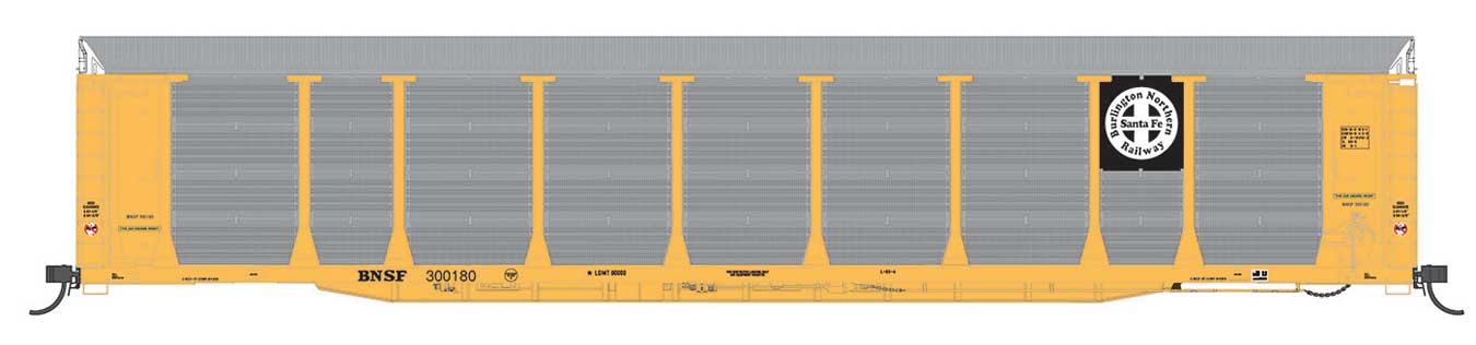 85-452111 IRC HO Bi-Level Auto Rack -- BNSF #330312
