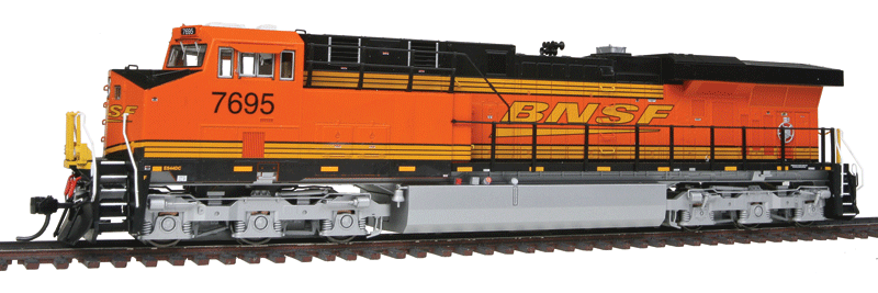 85-49726S IRC HO GE ES44DC -- BNSF #7695 (DCC/Sound) (DR022126E)