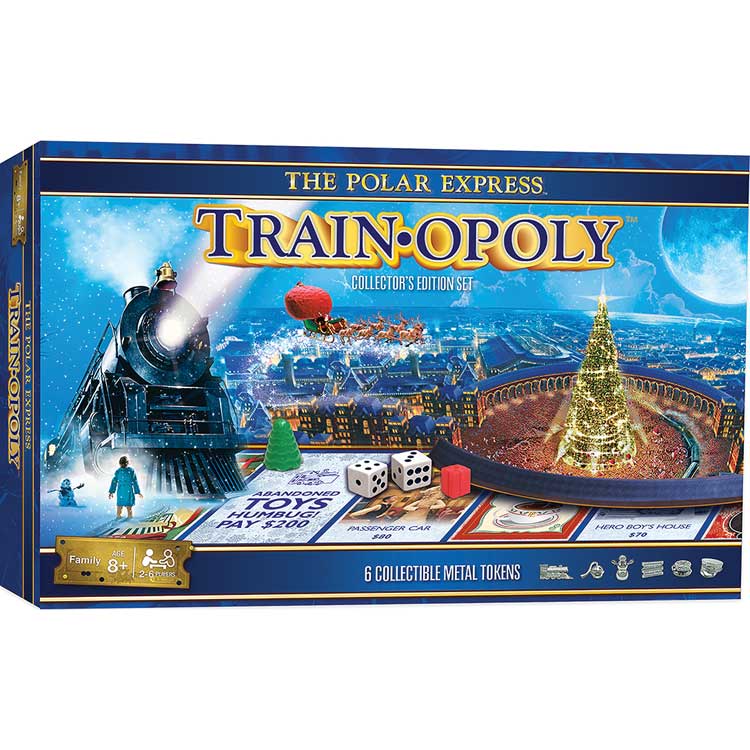90-420814 Train Enthusiast Train-Opoly Polar Express