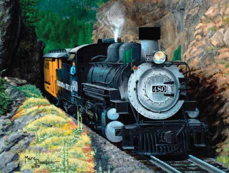 90-69956 Train Enthusiast Puzzle - The Silverton