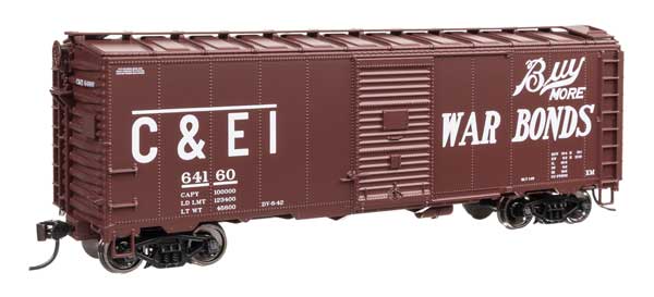 910-2745 Walthers HO 40' 1937 AAR Boxcar - CEI 64160