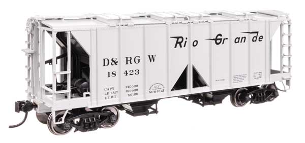 910-49713 Walthers HO Covered Hopper - DRGW 1842