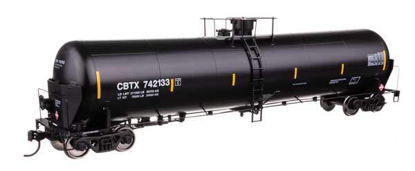 920-100765 Walthers HO Tank Car - CBTX 742133