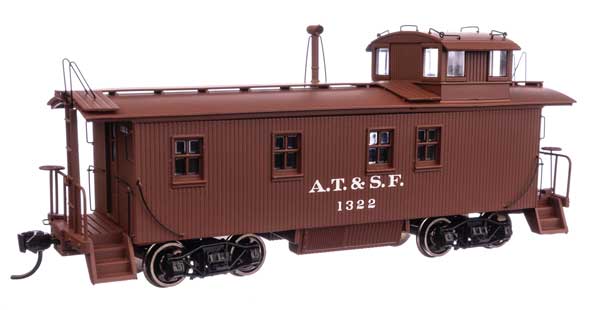 920-103205 Walthers HO 30' Wood Caboose - ATSF #1322