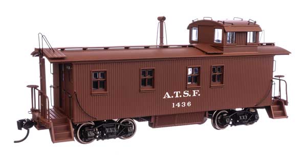 920-103207 Walthers HO 30' Wood Caboose - ATSF #1436