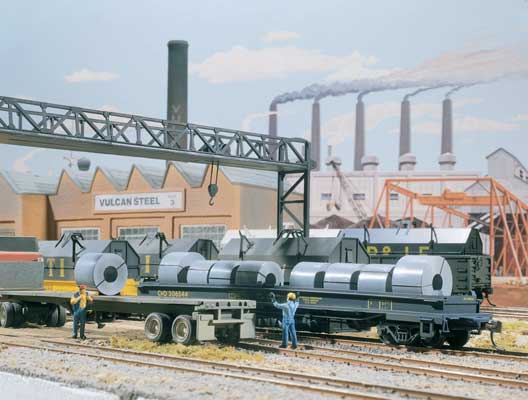 933-1499 Walthers HO Steel Coil Load