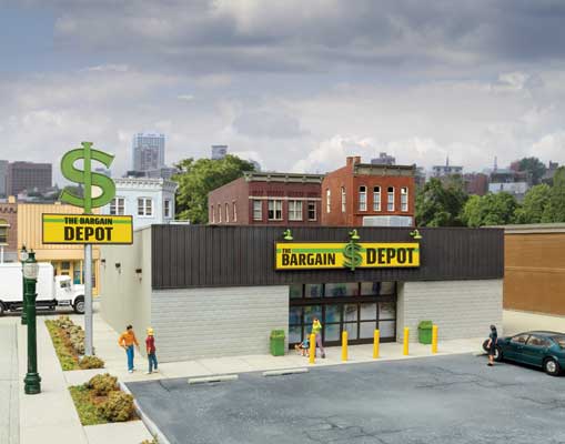 933-4113 Walthers HO The Bargain Depot
