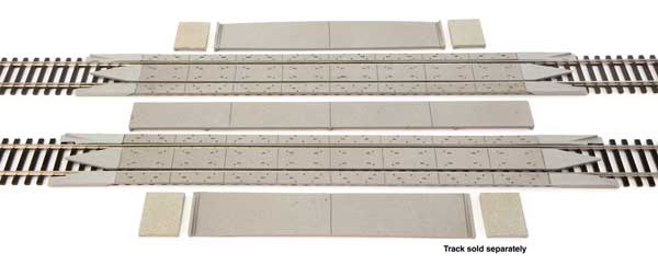 948-83115 Walthers HO Modern Concrete Crossing