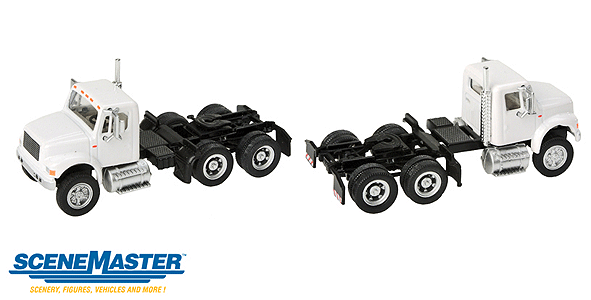 949-11180 Walthers HO 2-Axle Tractor - White