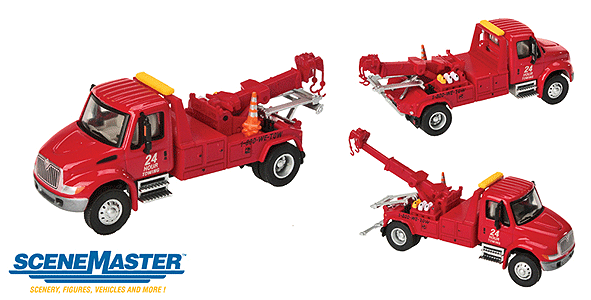 949-11531 Walthers HO Tow Truck - Red