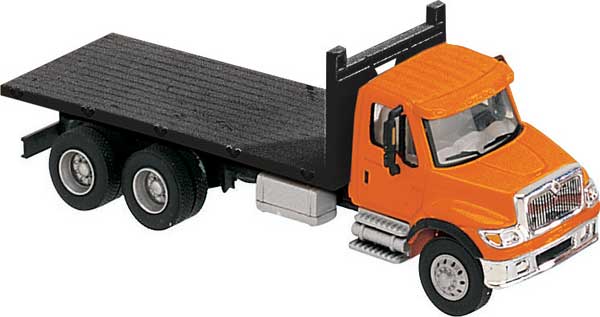 949-11651 Walthers HO Flatbed - Orange/Black